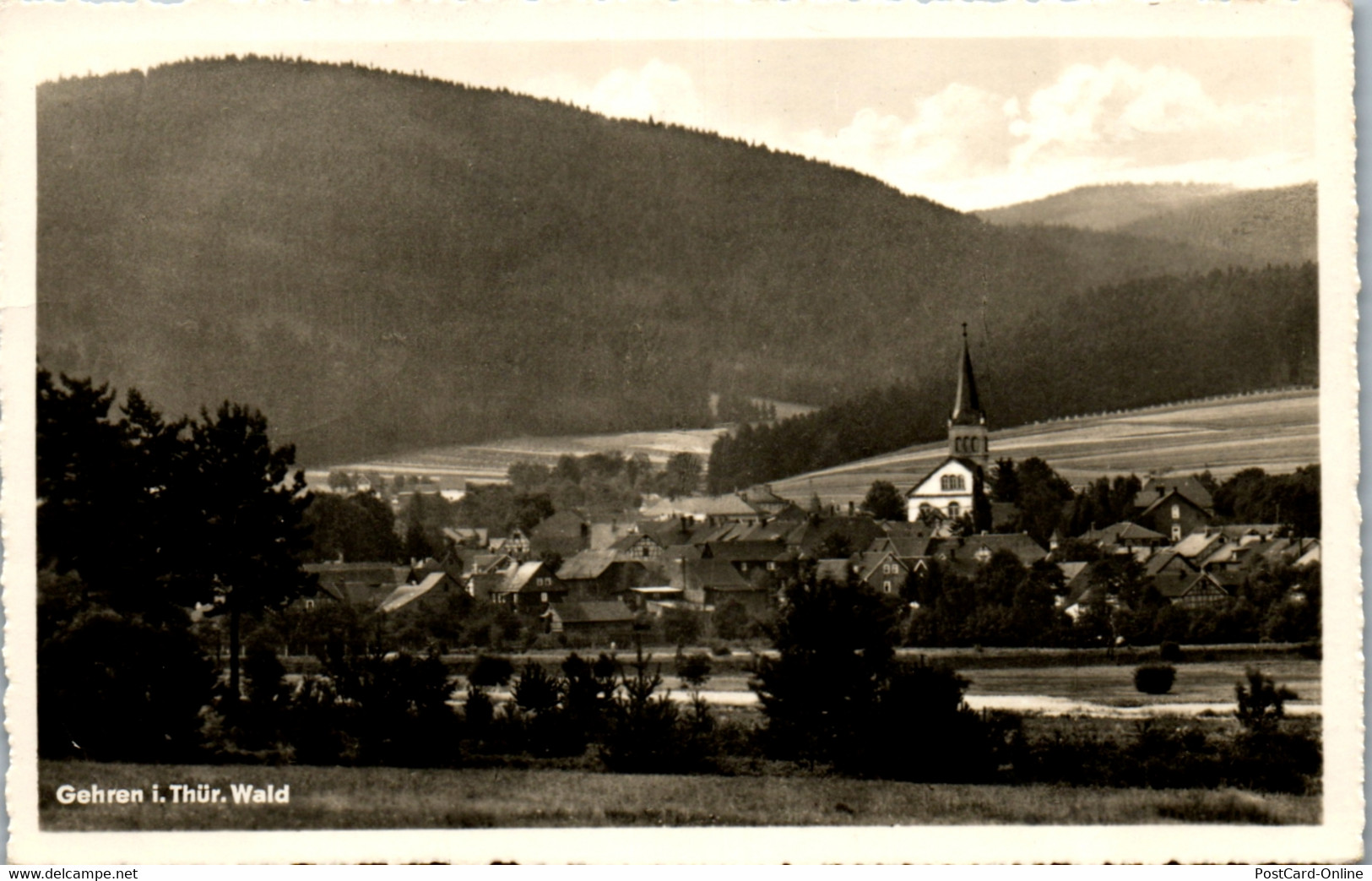 41545 - Deutschland - Gehren I. Thür. - Gelaufen - Gehren