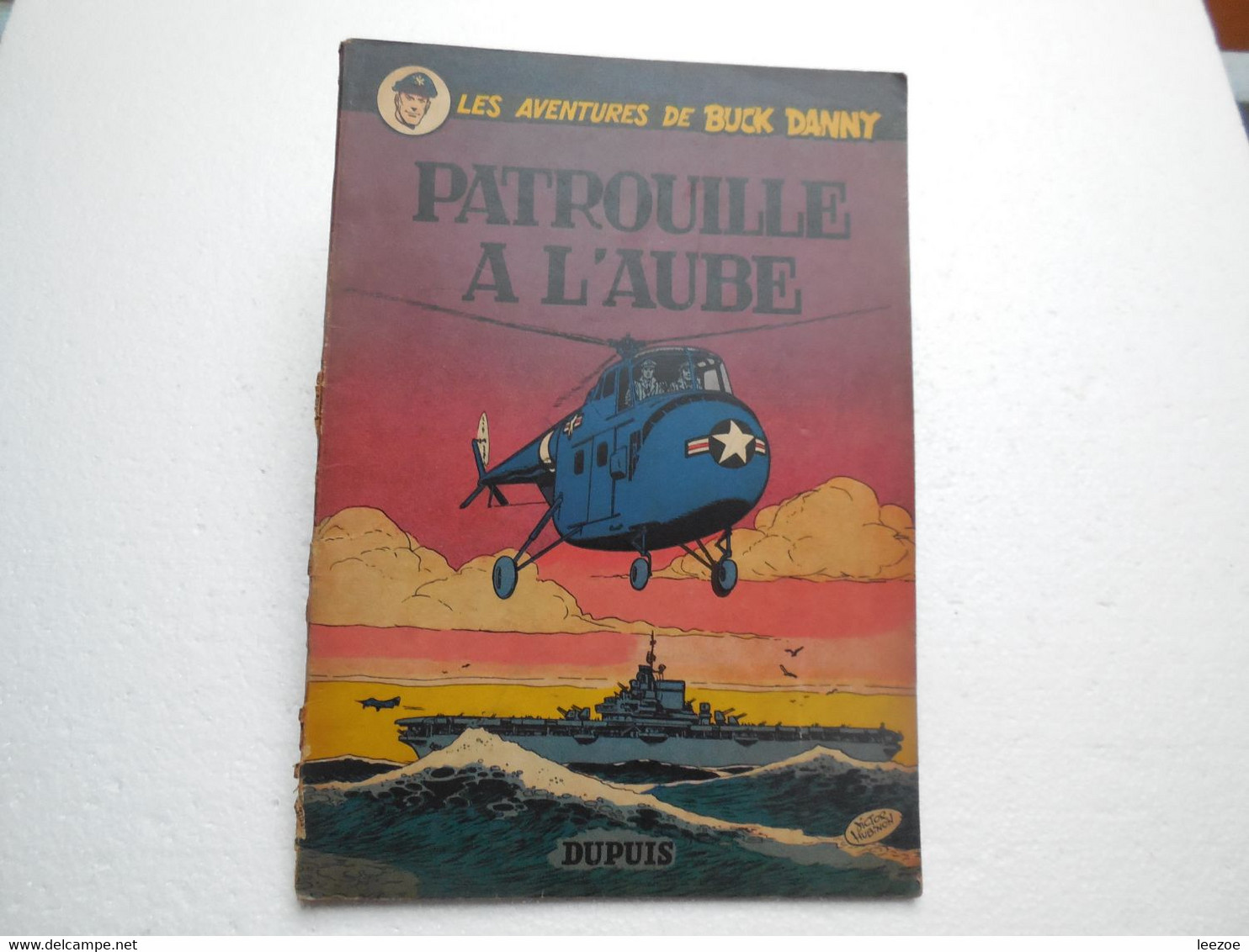 EO (Belge) BD Buck Danny N°14 Patrouille à L'aube 1955, Jean-Michel Charlier Et Victor Hubinon........PIN03.14bis.22 - Buck Danny