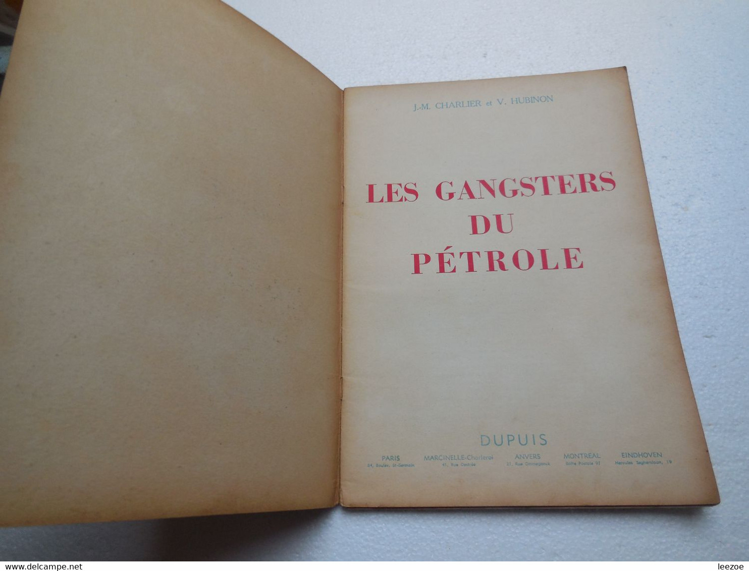 EO (Belge) BD Buck Danny N°9 Les Gangsters Du Pétrole 1953, Jean-Michel Charlier Et Victor Hubinon........PIN03.09.22 - Buck Danny