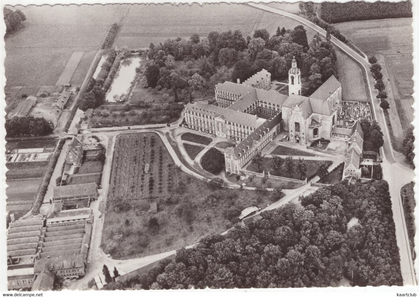 Averbode - Algemeen Zicht In Vogelvlucht - Abbaye : Vue Générale En Avion - (Belgique/België) - Scherpenheuvel-Zichem