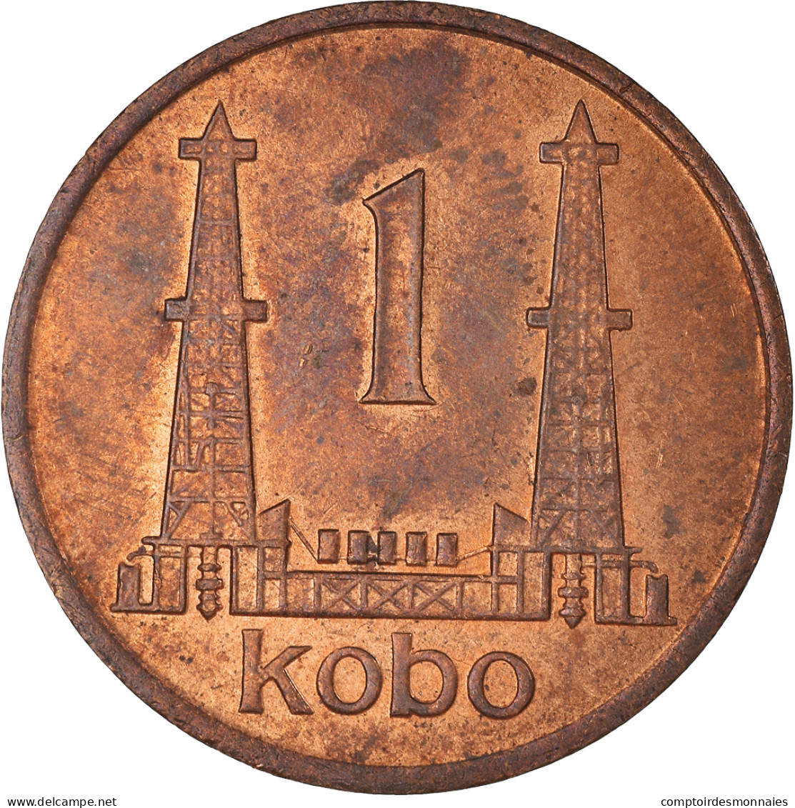 Monnaie, Nigéria, Kobo, 1974 - Nigeria
