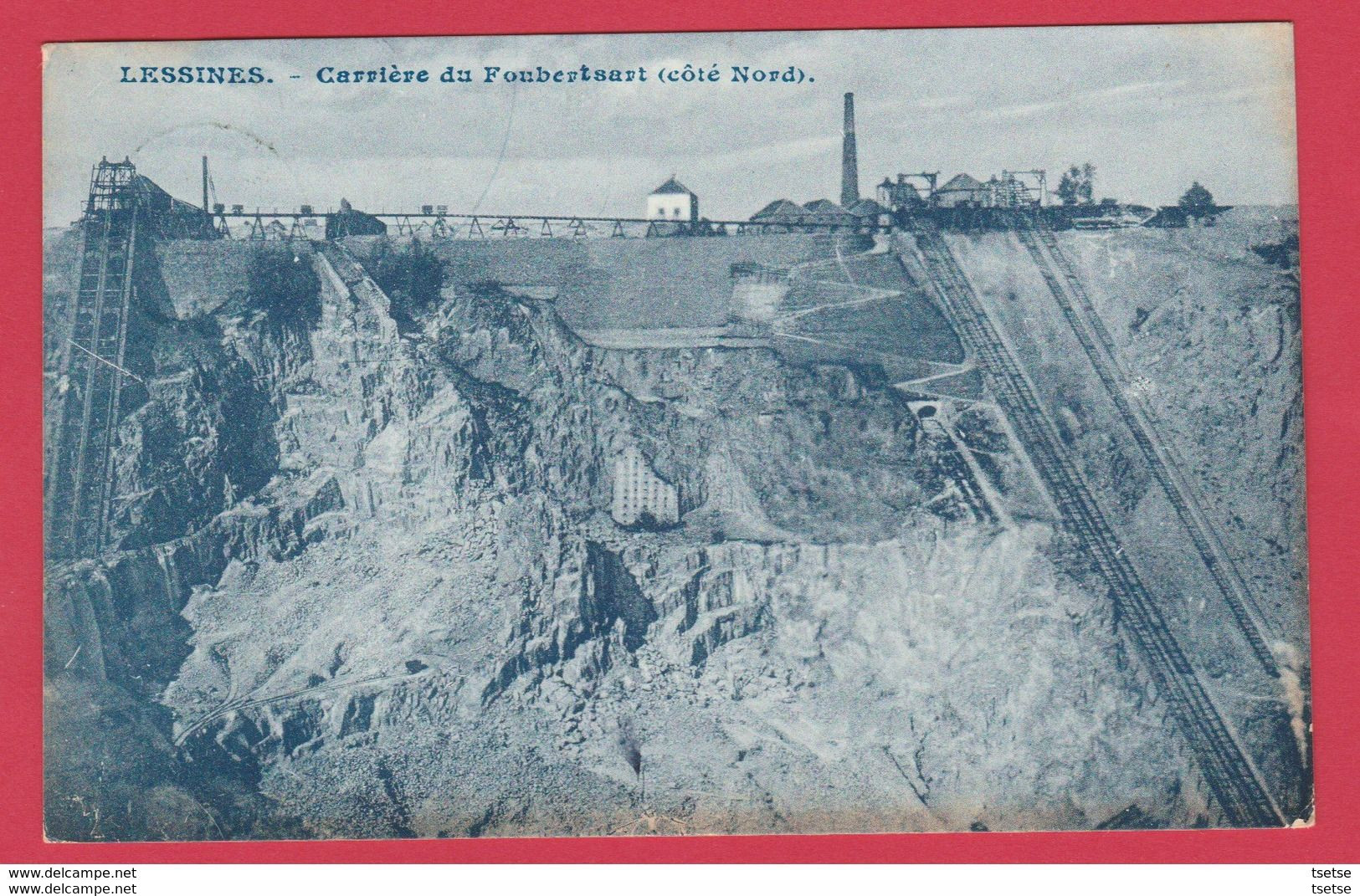 Lessines - Carrière Du Foubertsart ( Côté Nord ) - 1909 ( Voir Verso ) - Lessen