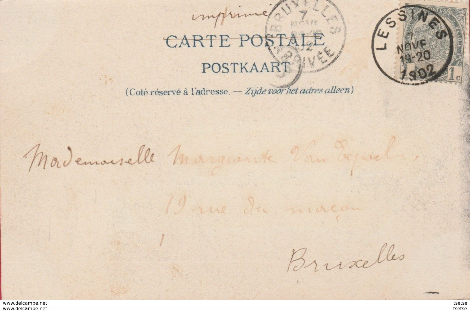 Lessines - Carrières Du Foubertsart ( Côté Est ) - 1902 (voir Verso ) - Lessines