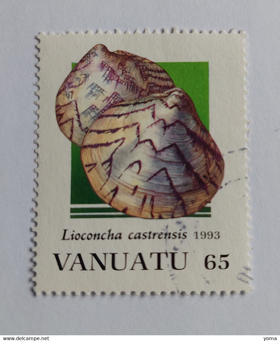 N° 932       Coquillage  -  Liochoncha Castrensis -  Oblitéré - Vanuatu (1980-...)