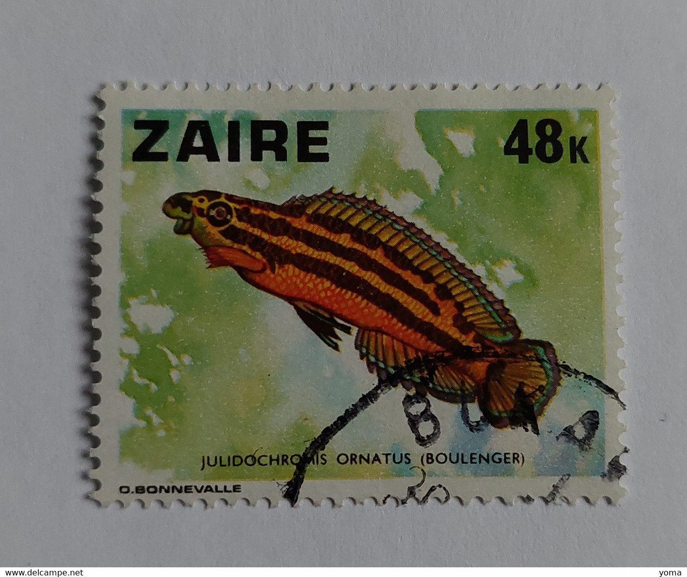 N° 907       Poisson  -  Julie Dorée - Used Stamps