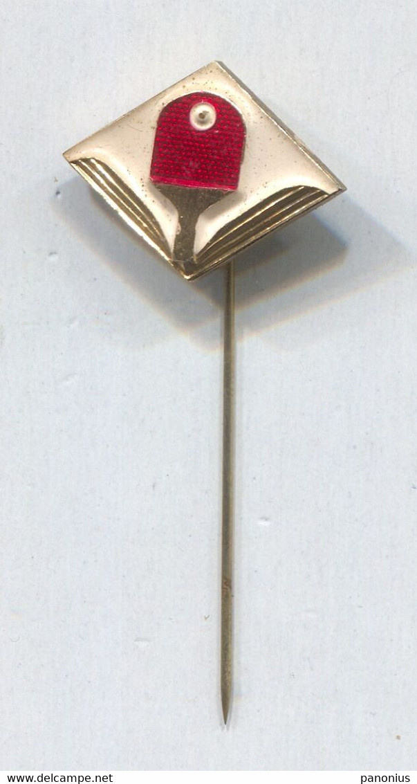 Table Tennis Tischtennis Ping Pong - China Federation Association, Vintage Pin  Badge Abzeichen - Table Tennis