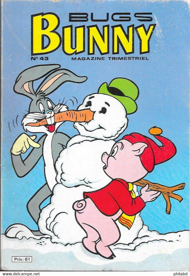 BUGS BUNNY N°43 - Sagédition 1980 BE - Sagédition