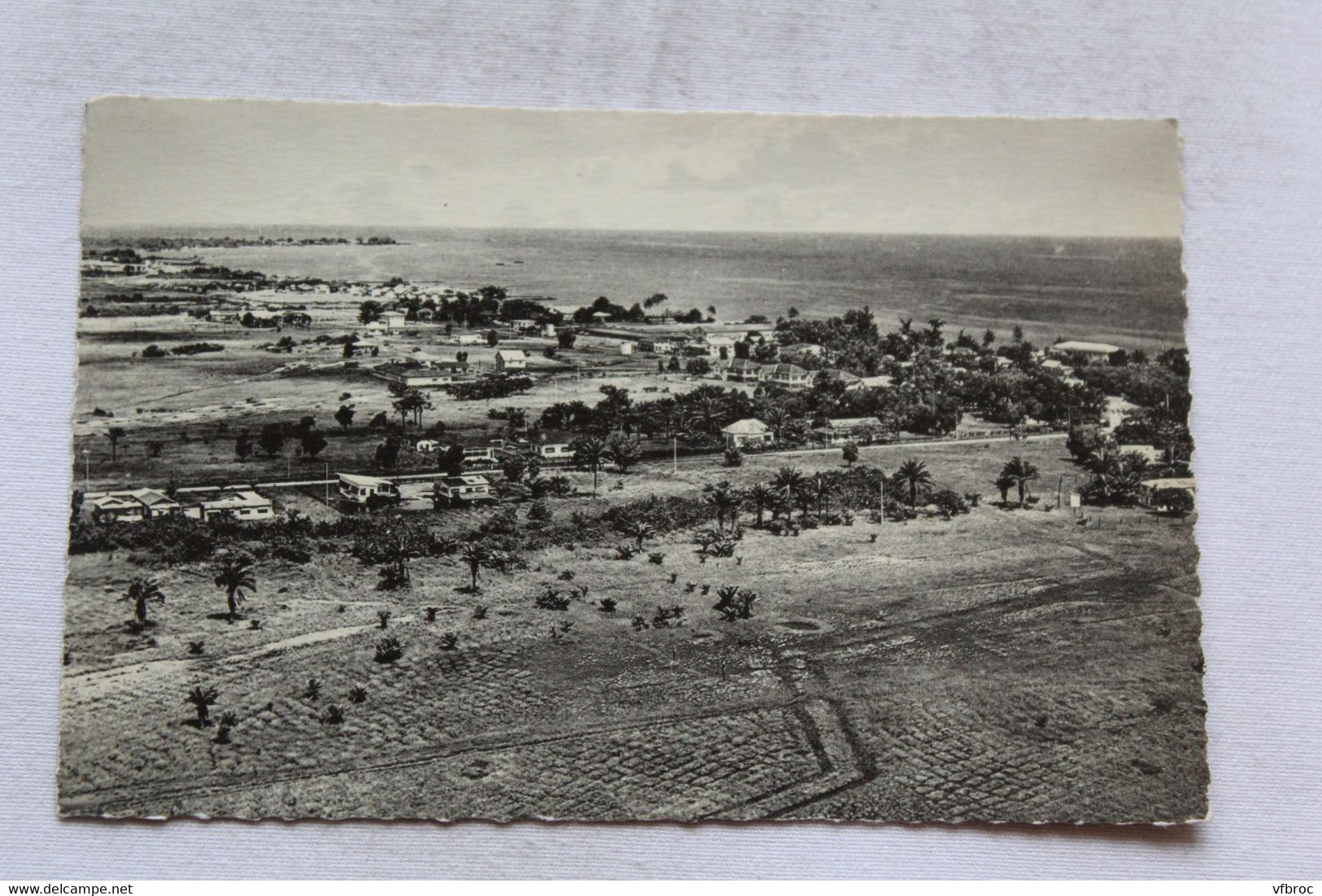 Cpsm 1957, Vue Aérienne De Port Gentil, Gabon, Afrique - Gabon