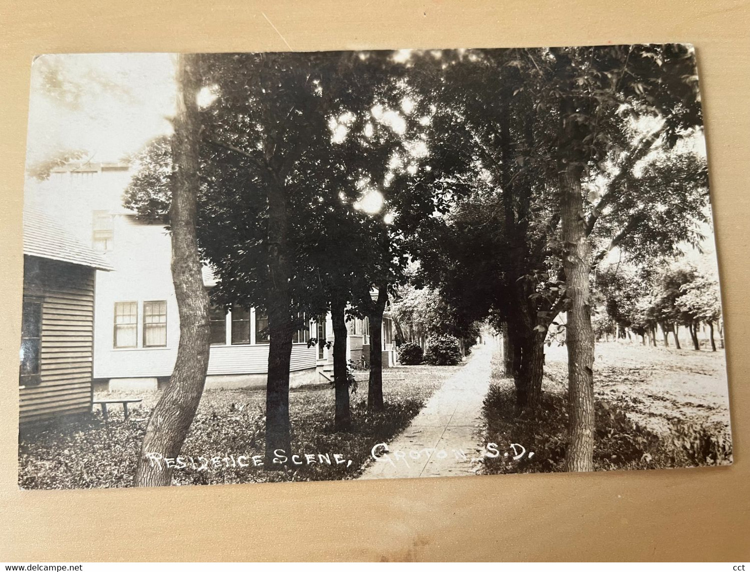 South Dakota Groton Residence Scene Real Photo RPPC - Autres & Non Classés