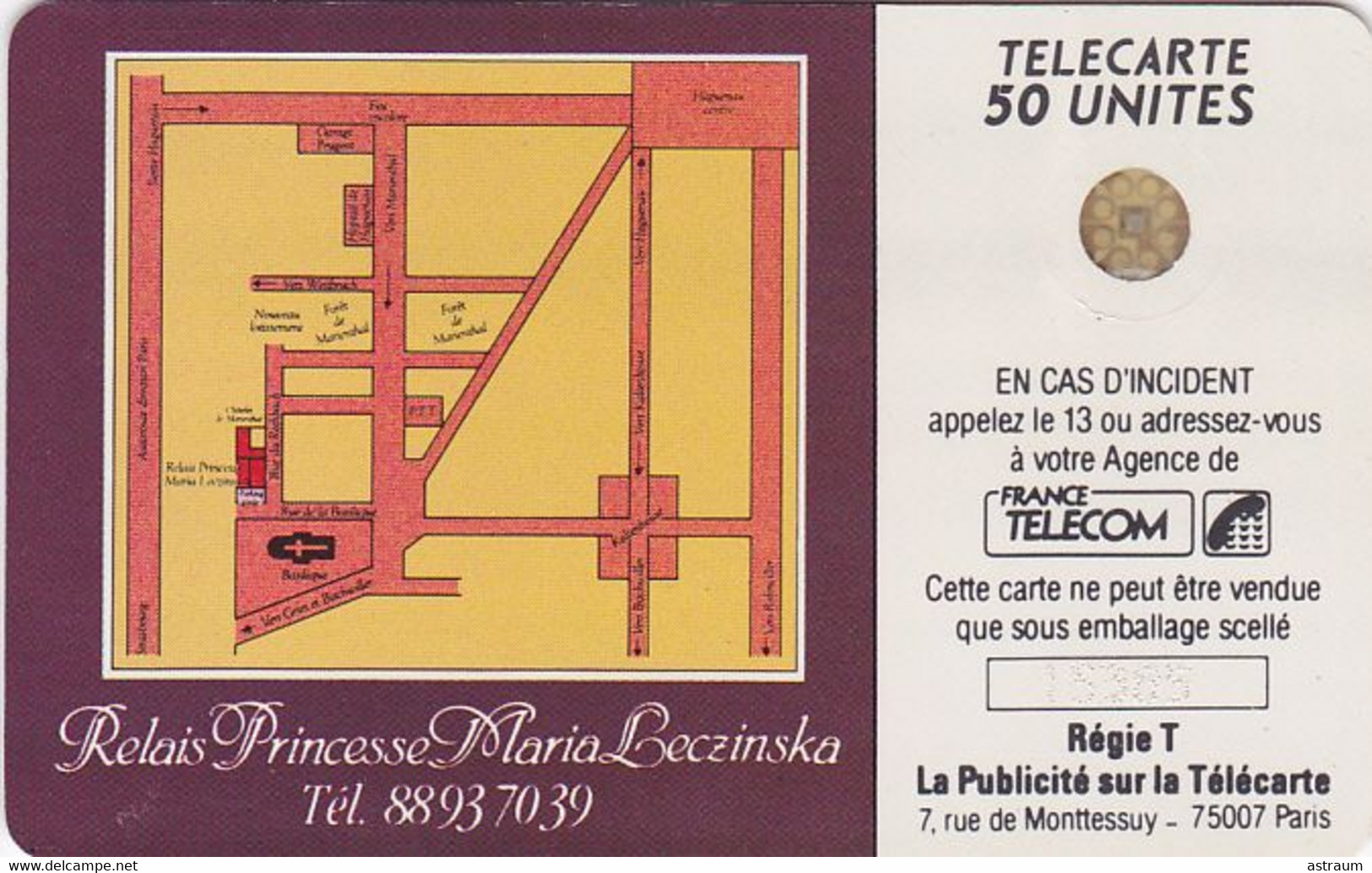 Telecarte Privée - D212 -- Relais - SC5ab - 1000 Ex  - 50 Un - 1989 - Privat