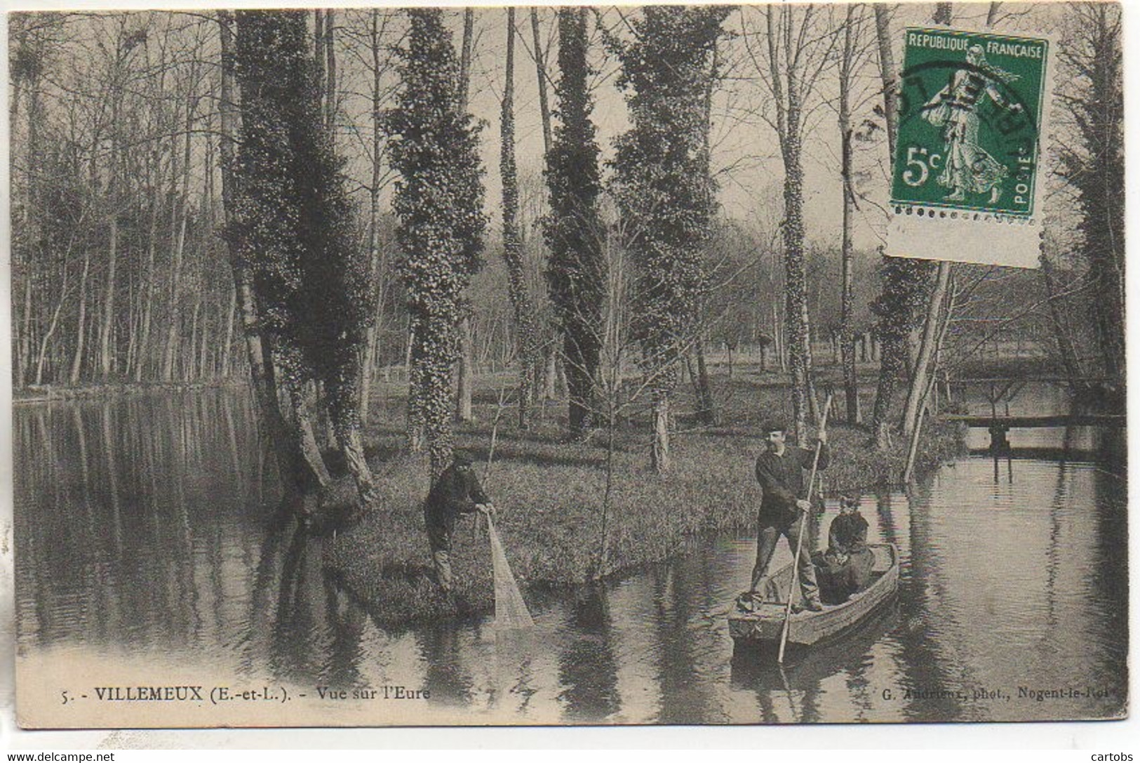 28 VILLEMEUX  Vue Sur L'Eure - Villemeux-sur-Eure