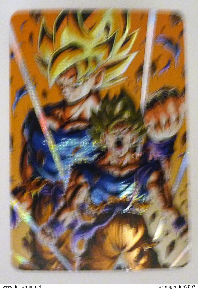 Carte Dragon Ball Z / DBZ / Fancard Custom PRISM HOLO MANGA Neuf N°48 - Dragonball Z