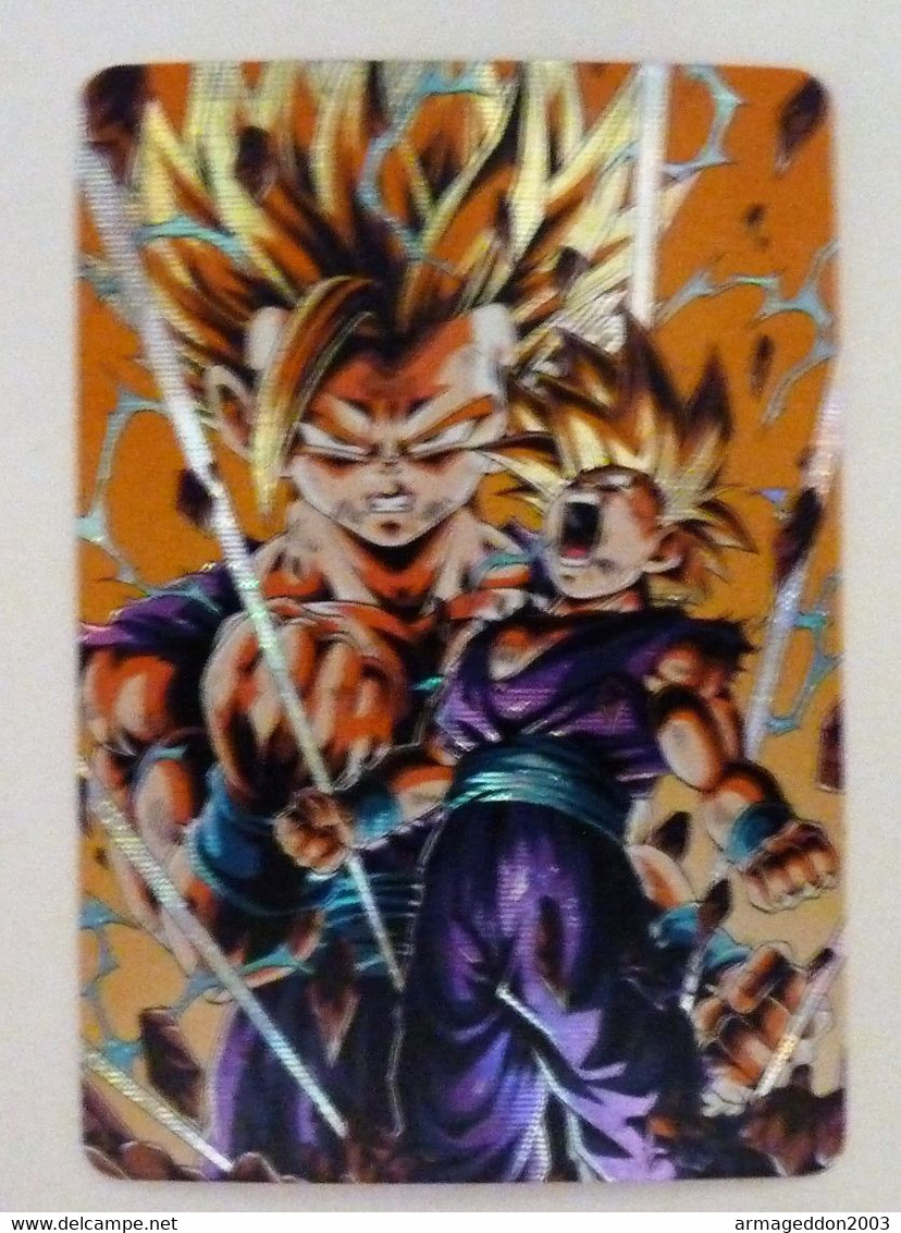 Carte Dragon Ball Z / DBZ / Fancard Custom PRISM HOLO MANGA Neuf N°49 - Dragonball Z