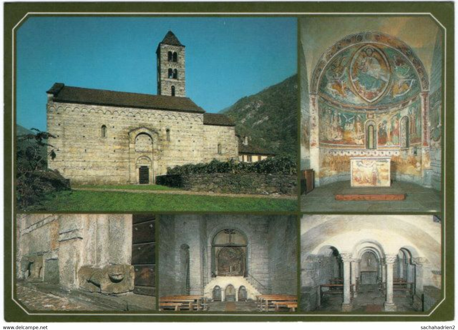 Gf. GIORNICO. Chiesa San Nicola - Giornico