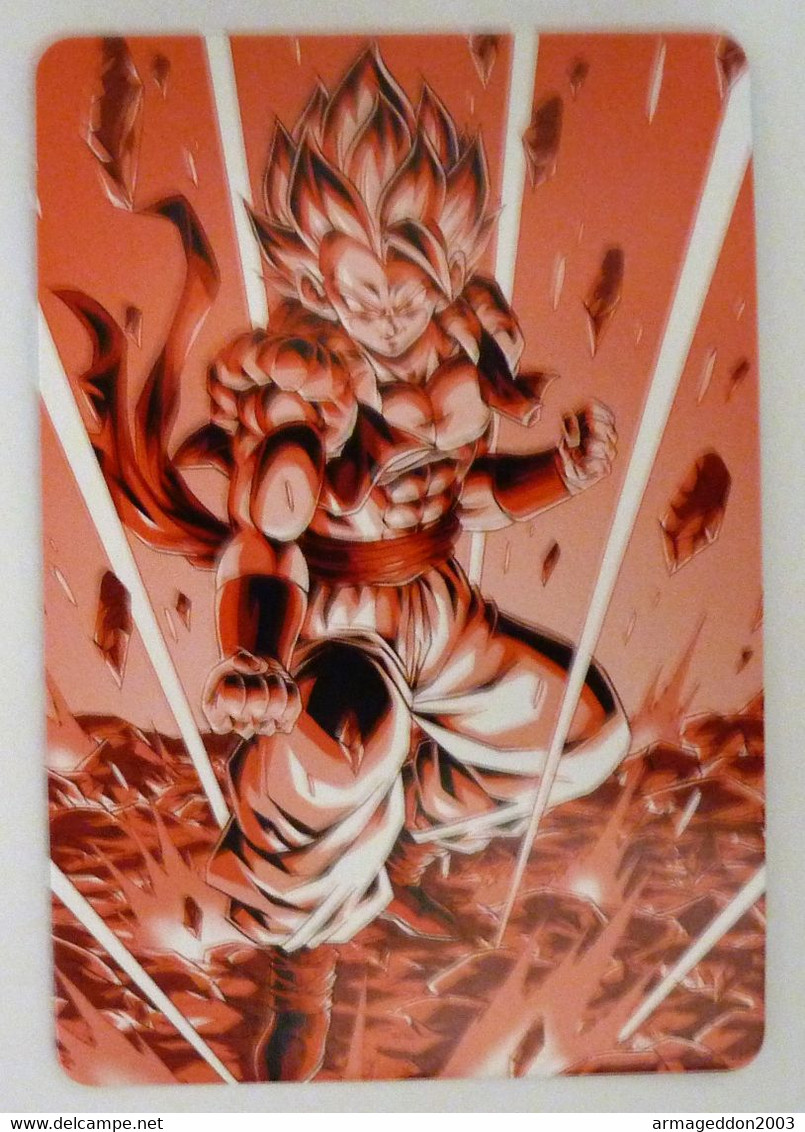 Carte Dragon Ball Z / DBZ / Fancard Custom PRISM HOLO MANGA Neuf N°58 - Dragonball Z