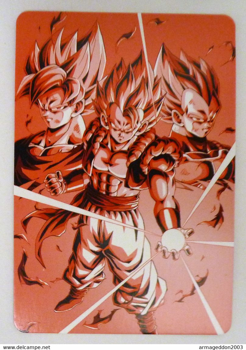 Carte Dragon Ball Z / DBZ / Fancard Custom PRISM HOLO MANGA Neuf N°60 - Dragonball Z