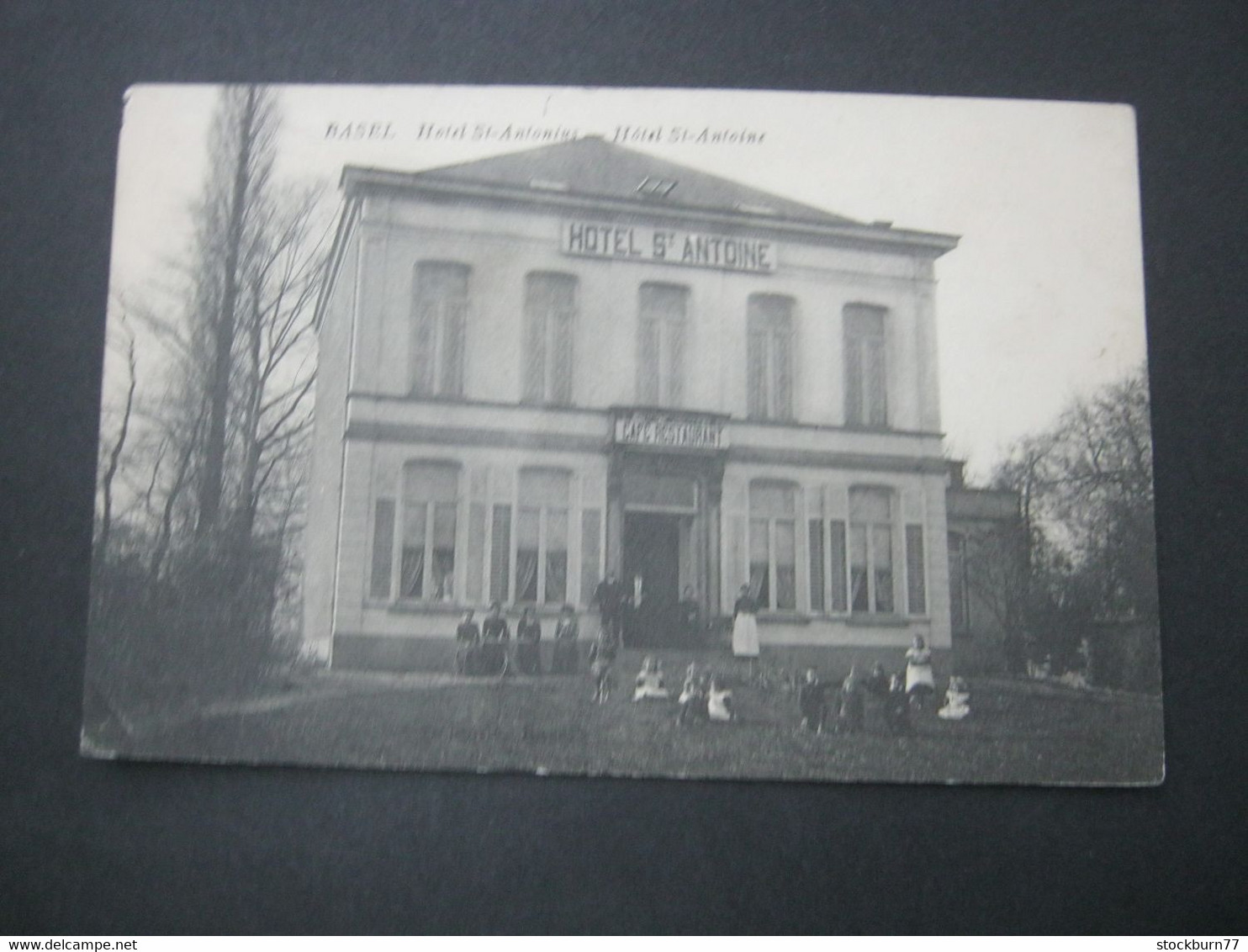 Kruibeke , Basel ,  Hotel ,  Schöne   Karte Um 1911,    2 Abbildungen - Kruibeke