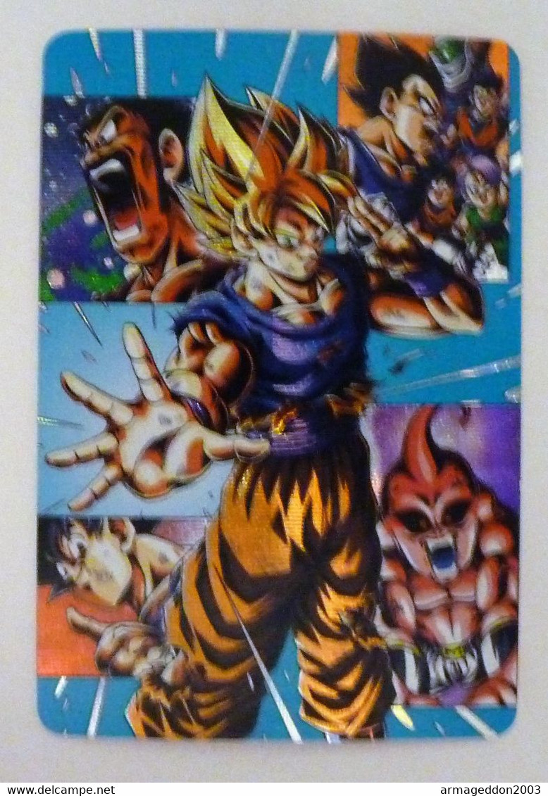 Carte Dragon Ball Z / DBZ / Fancard Custom PRISM HOLO MANGA Neuf N°69 - Dragonball Z