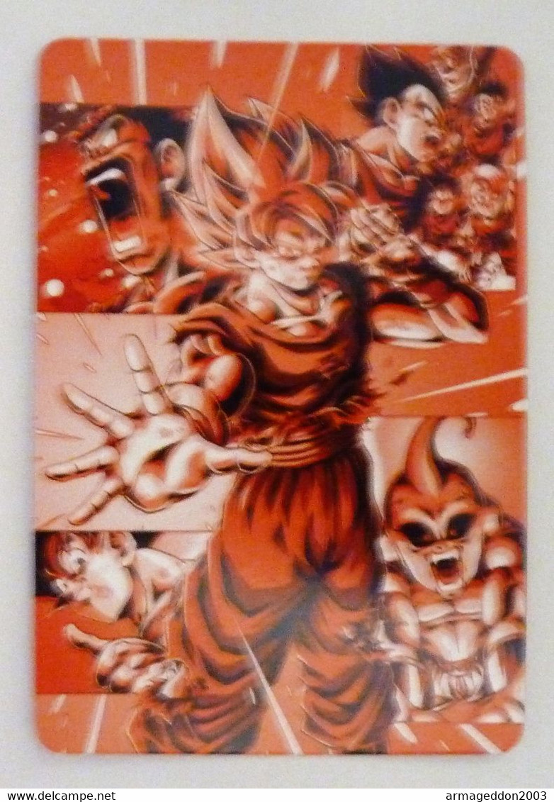 Carte Dragon Ball Z / DBZ / Fancard Custom PRISM HOLO MANGA Neuf N°69 - Dragonball Z