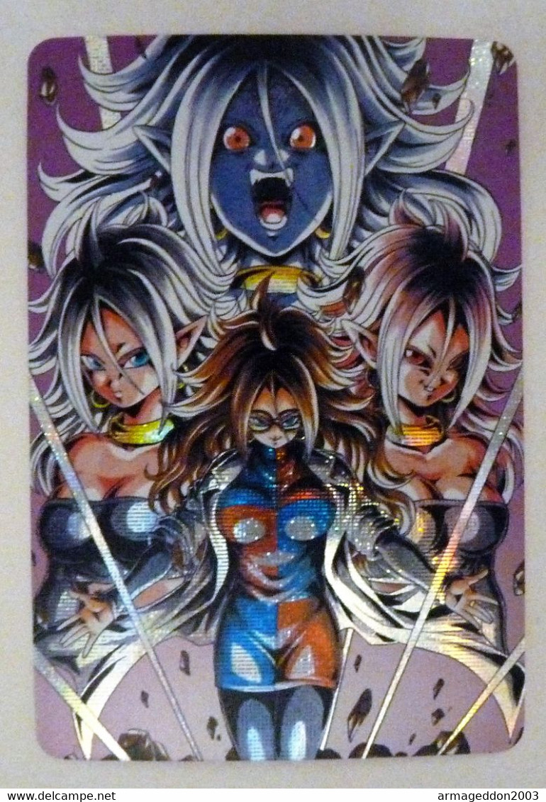 Carte Dragon Ball Z / DBZ / Fancard Custom PRISM HOLO MANGA Neuf N°70 - Dragonball Z