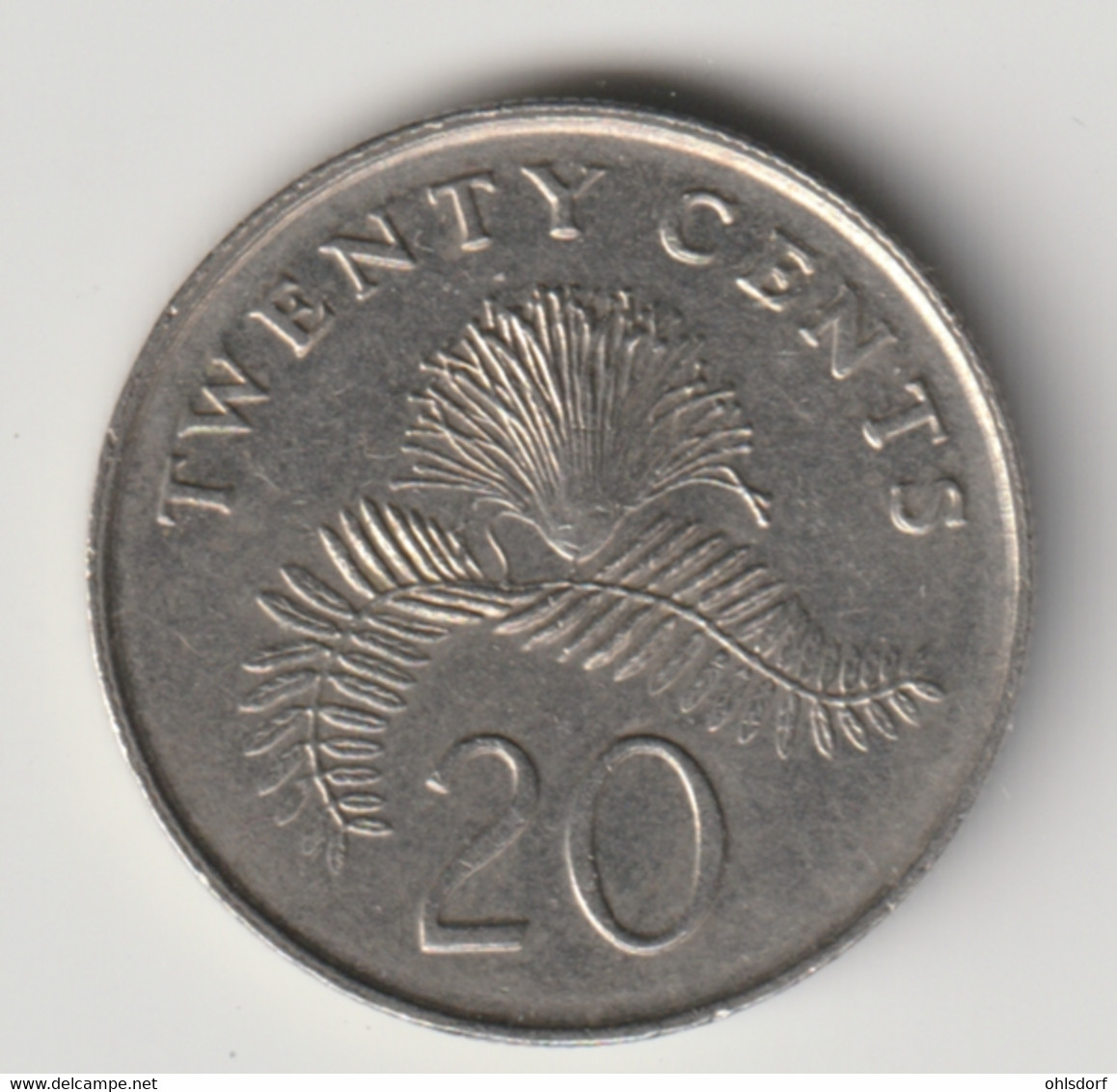 SINGAPORE 2006: 20 Cents, KM 101 - Singapour