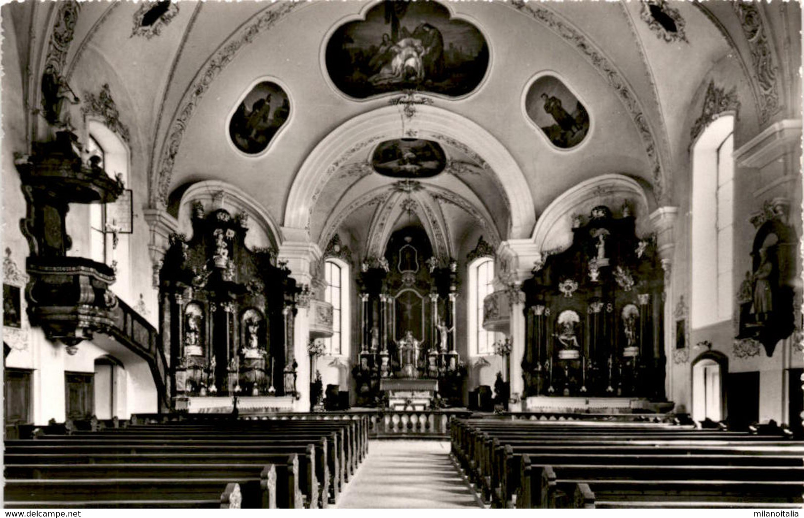 Wolfenschiessen, Inneres D. Kirche * 23. 2. 1955 - Wolfenschiessen