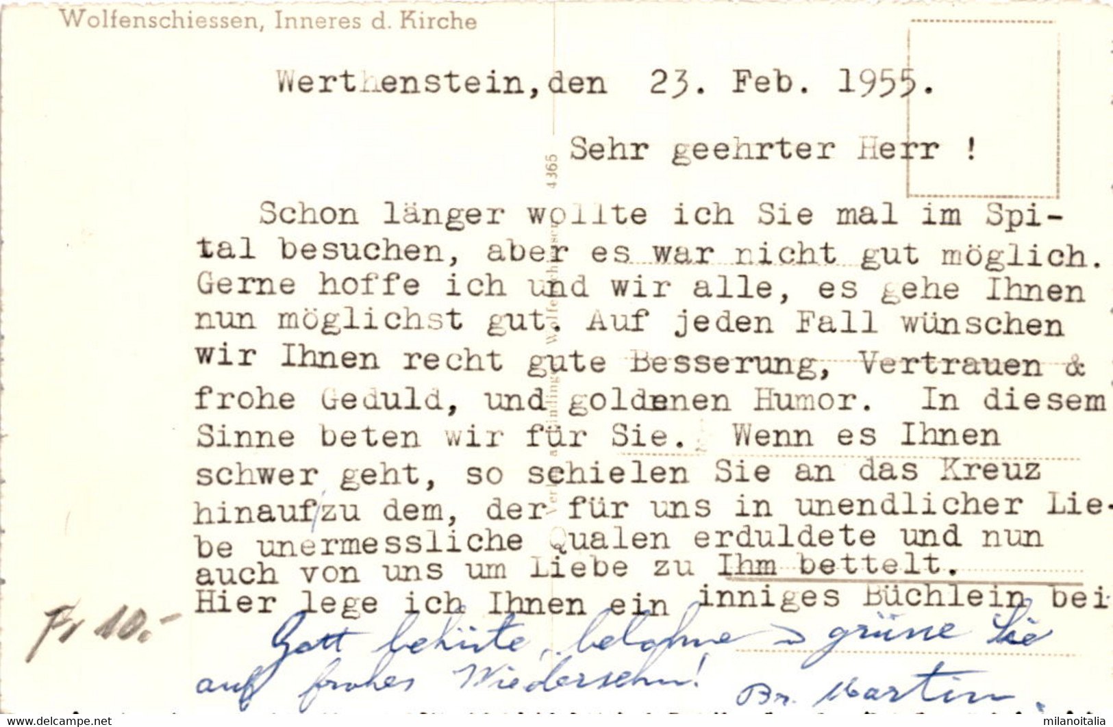 Wolfenschiessen, Inneres D. Kirche * 23. 2. 1955 - Wolfenschiessen