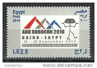 Egypt - 2010 - ( ABU Asia Pasific Robot Contest - Robocon ) - MNH (**) - Neufs