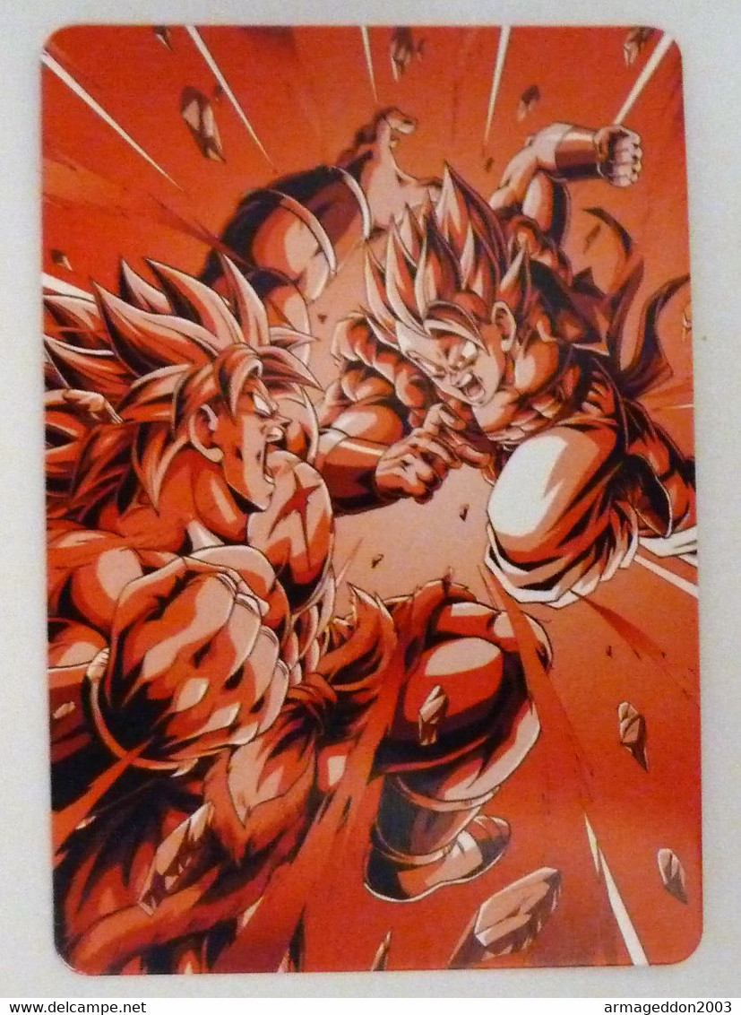 Carte Dragon Ball Z / DBZ / Fancard Custom PRISM HOLO MANGA Neuf N°46 - Dragonball Z