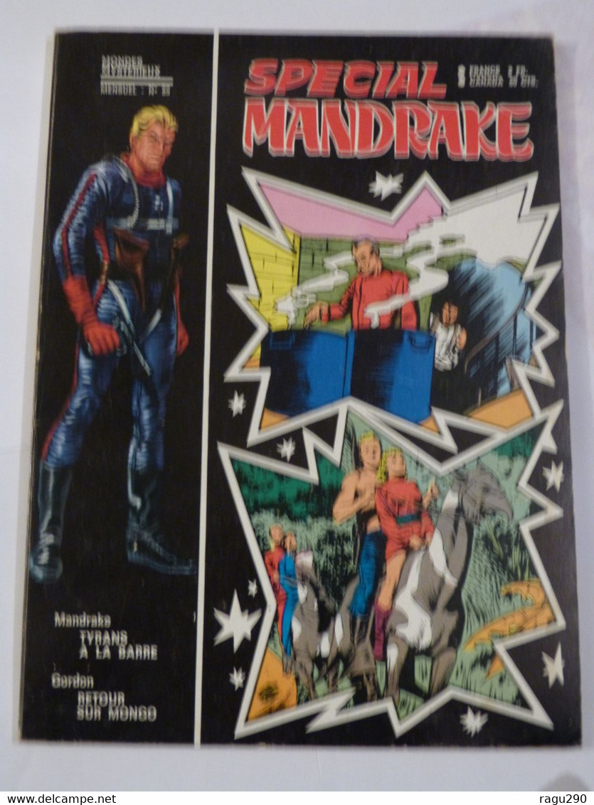 SPECIAL MANDRAKE N° 89  Edition  Des Remparts - Mandrake