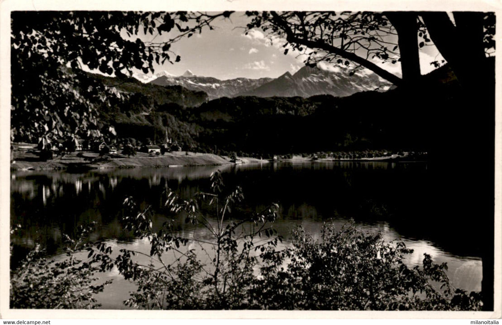 Abendstimmung Am Lungernsee (257) * 19. 8. 1946 - Lungern