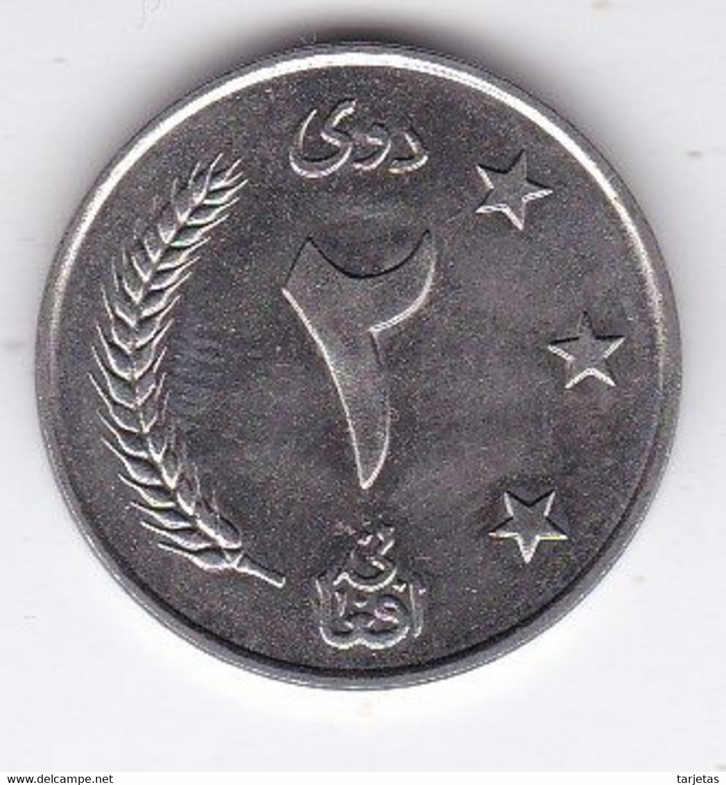 MONEDA DE AFGANISTAN DE 2 AFGHANIS DEL AÑO 1961 (COIN) (1340) - Afganistán