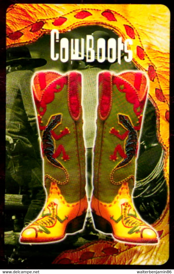 G 1251 C&C 3321 SCHEDA TELEFONICA NUOVA MAGNETIZZATA COWBOOTS JEALOUSY - Erreurs & Variétés