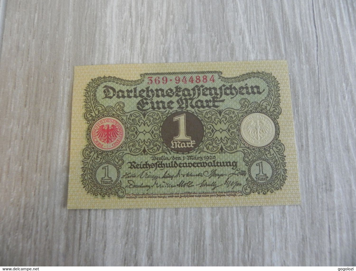 Deutschland Germany 1 Mark 1920 - 1 Mark