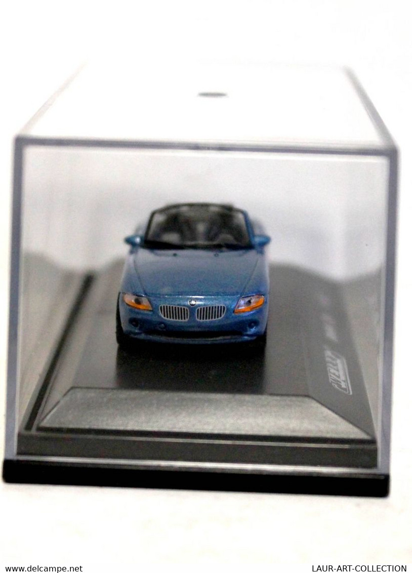 WELLY - BMW Z4 - BLEU - CABRIOLET DECAPOTABLE VOITURE AUTOMOBILE MINIATURE 1/87 - ANCIEN VEHICULE  (1712.77) - Echelle 1:87