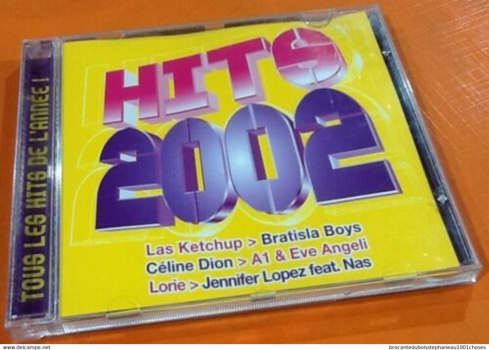 CD  Hits 2002  Tous Les Hits De L' Année ! Sony Music  Entertainment  LC 02604  1 - Compilaties