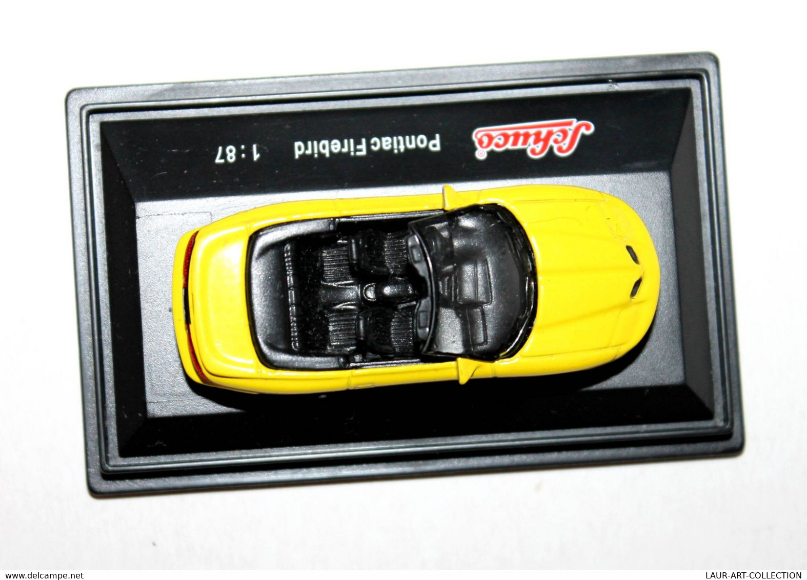 SCHUCO - PONTIAC FIREBIRD CABRIOLET DECAPOTABLE VOITURE AUTOMOBILE MINIATURE 1/87 - ANCIEN VEHICULE  (1712.97) - Scala 1:87