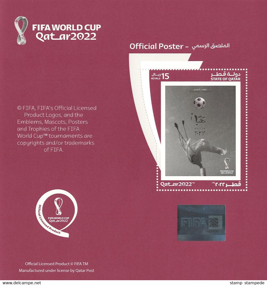 RARE, All 11 Official Stamps Sets, 15 Miniature Sheets, 2022 FIFA World Cup Soccer Football Championship In QATAR, MNH** - 2022 – Qatar