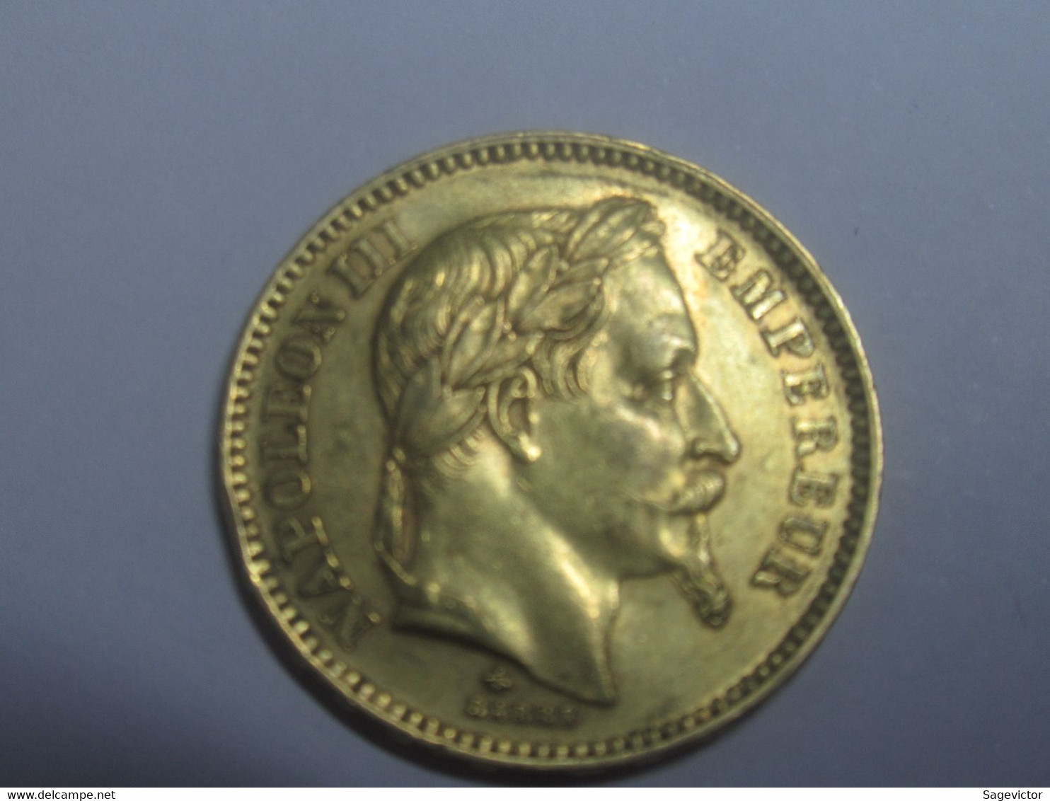 20 Francs Or 1863 A Napoléon III - 20 Francs (goud)