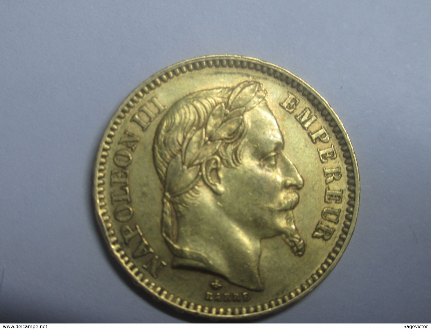 20 Francs Or 1863 A Napoléon III - 20 Francs (gold)
