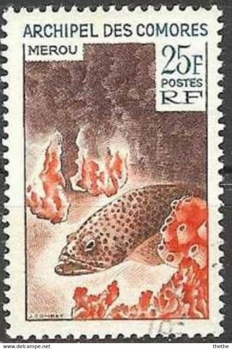 COMORES - Mérou - Used Stamps