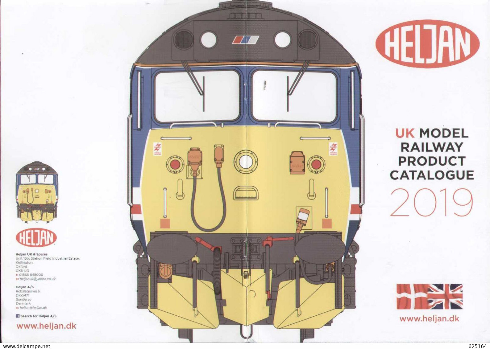 Catalogue HELJAN 2019 UK Model Railway Product 00 And 0 Gauge - English