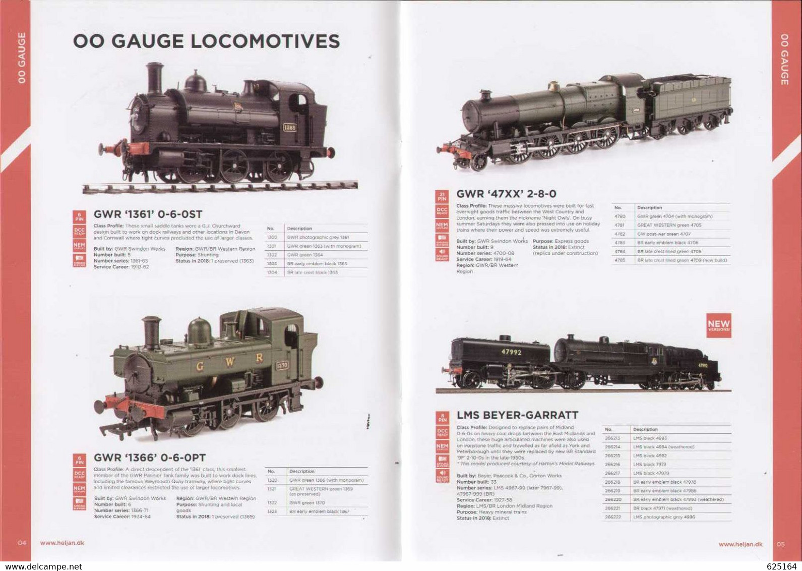 Catalogue HELJAN 2019 UK Model Railway Product 00 And 0 Gauge - Anglais