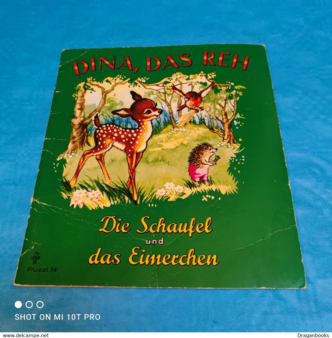 Dina Das Reh - Die Schaufel Und Das Eimerchen - Puzzi Nr 14 - Libros De Imágenes