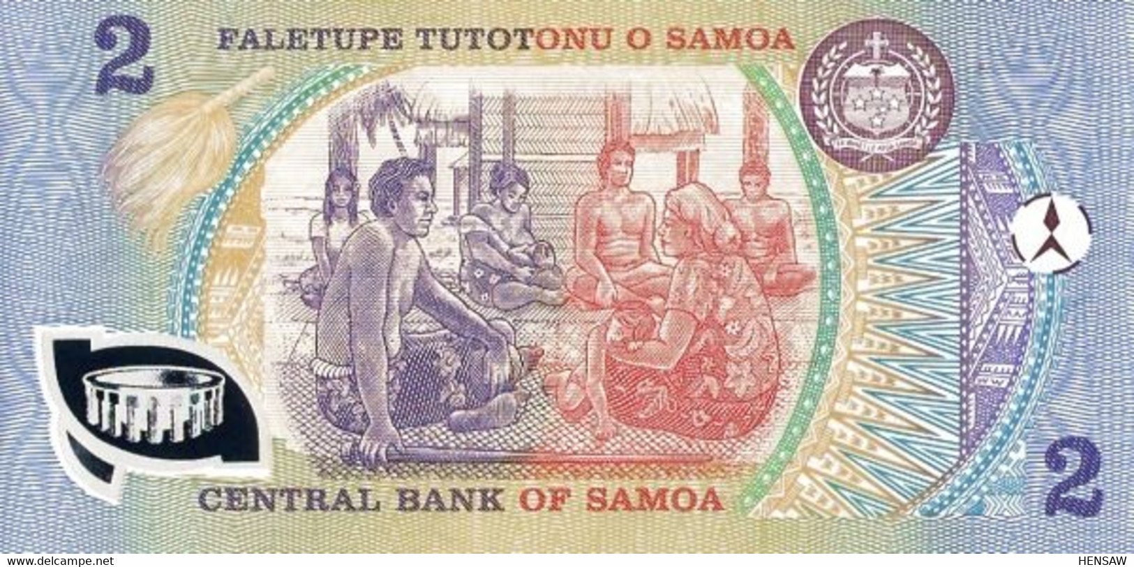 SAMOA 2 TALA P 31e 1990 UNC SC NUEVO - Samoa