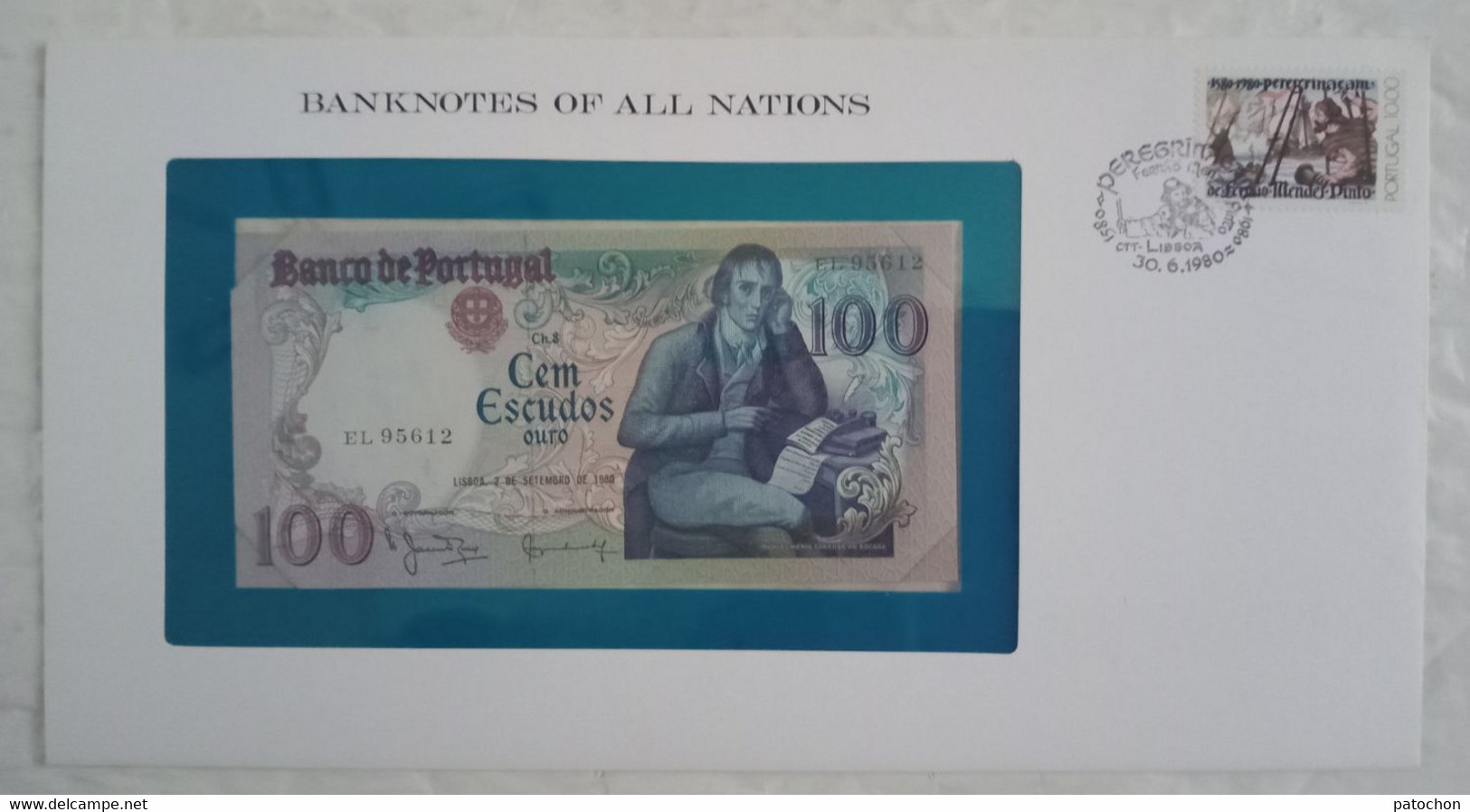 Billet Banque Du Portugal 100 Escudos Banknotes Of All Nations UNC - Portugal