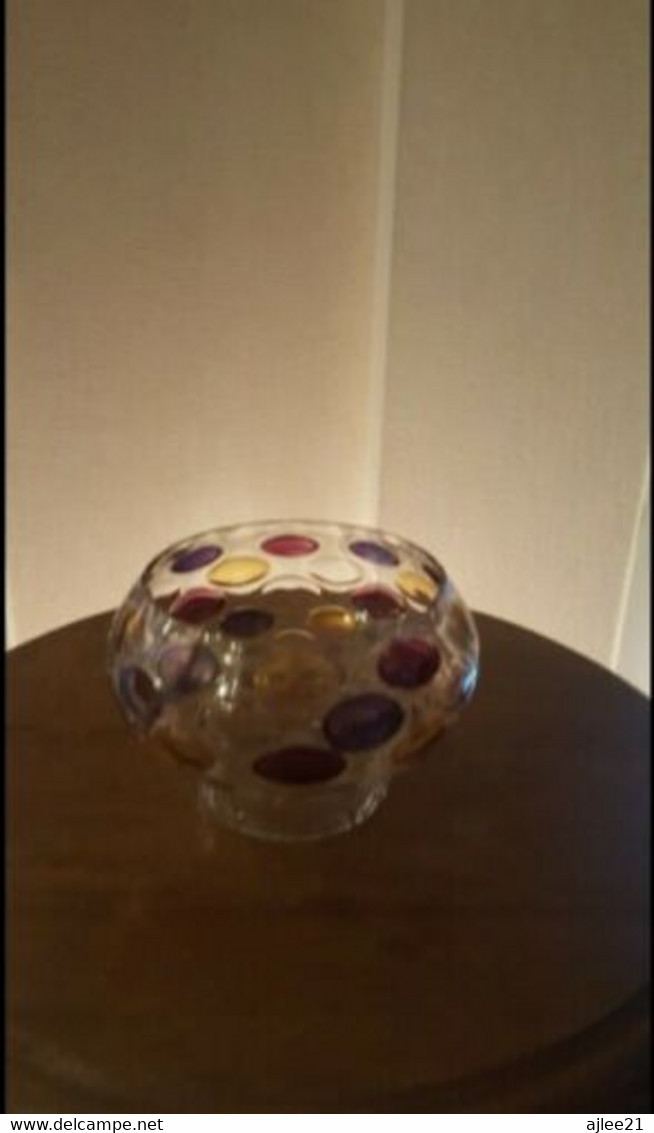 Vase Optique Vintage. Boske Sklo. Czech Glass. Collection Nemo(2) - Vasi