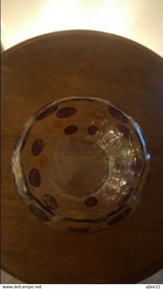 Vase Optique Vintage. Boske Sklo. Czech Glass. Collection Nemo(2) - Jarrones