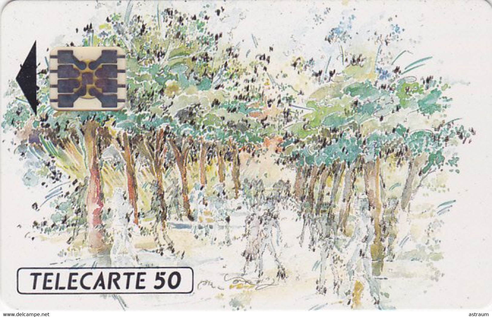 Telecarte Privée - D489 - Neuve - A.I.R.C.T.  ( Michel Letourmy )- SC5ab - 1000 Ex  - 50 Un - 1990 - Privat