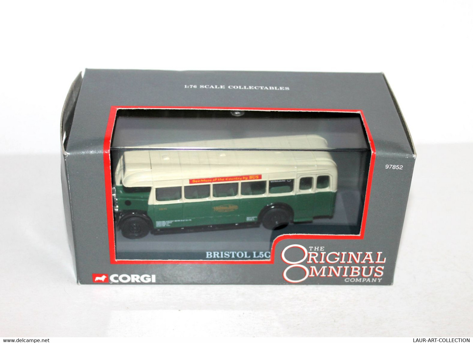 CORGI - BRISTOL L5G / L6A MAIDSTONE ORIGINAL OMNIBUS MINIATURE 1/76 + CERTIFICAT - MODELE REDUIT AUTOMOBILE (1712.1)